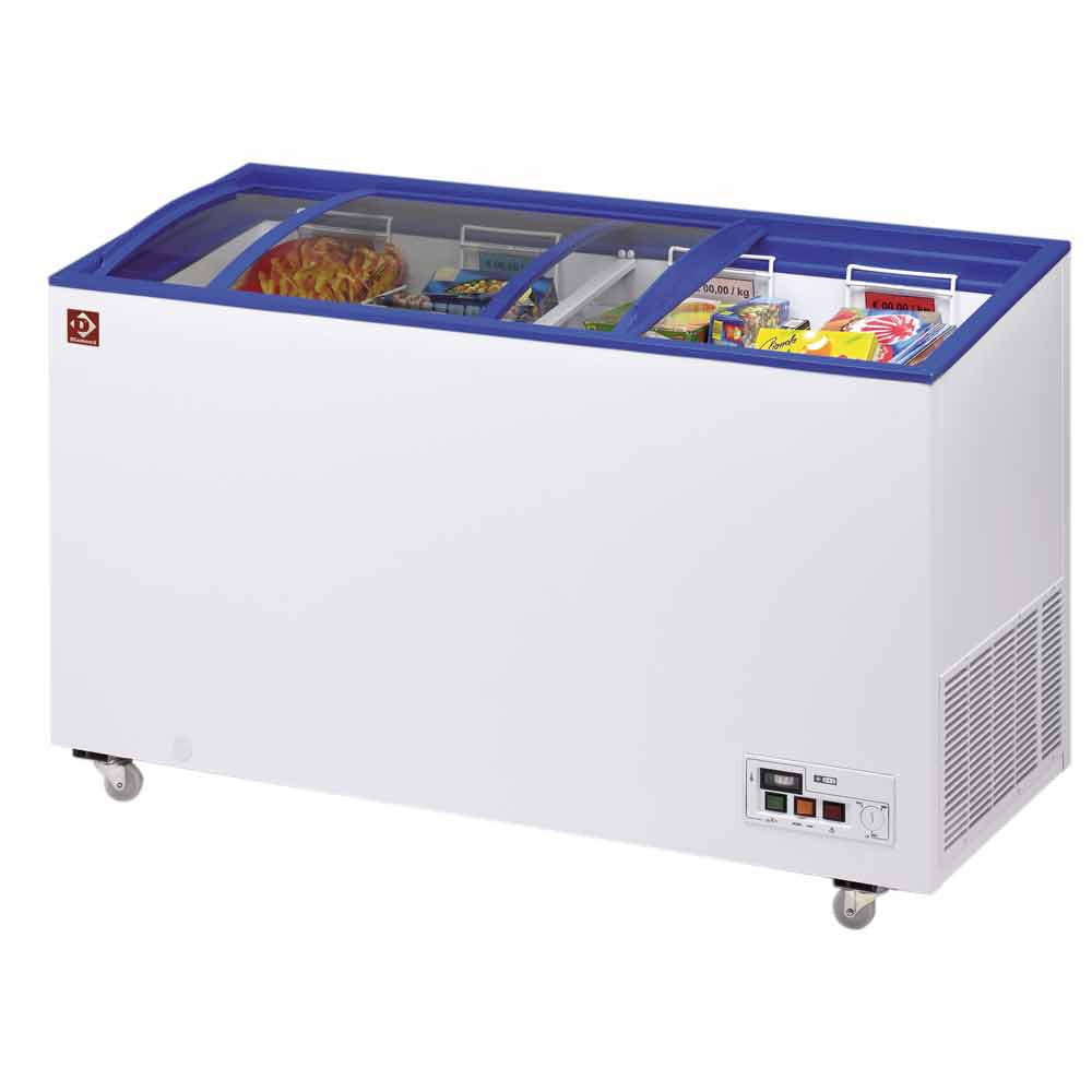 Congélateur supermarché pour surgelés vitres couliss. 392 litres - Diamond