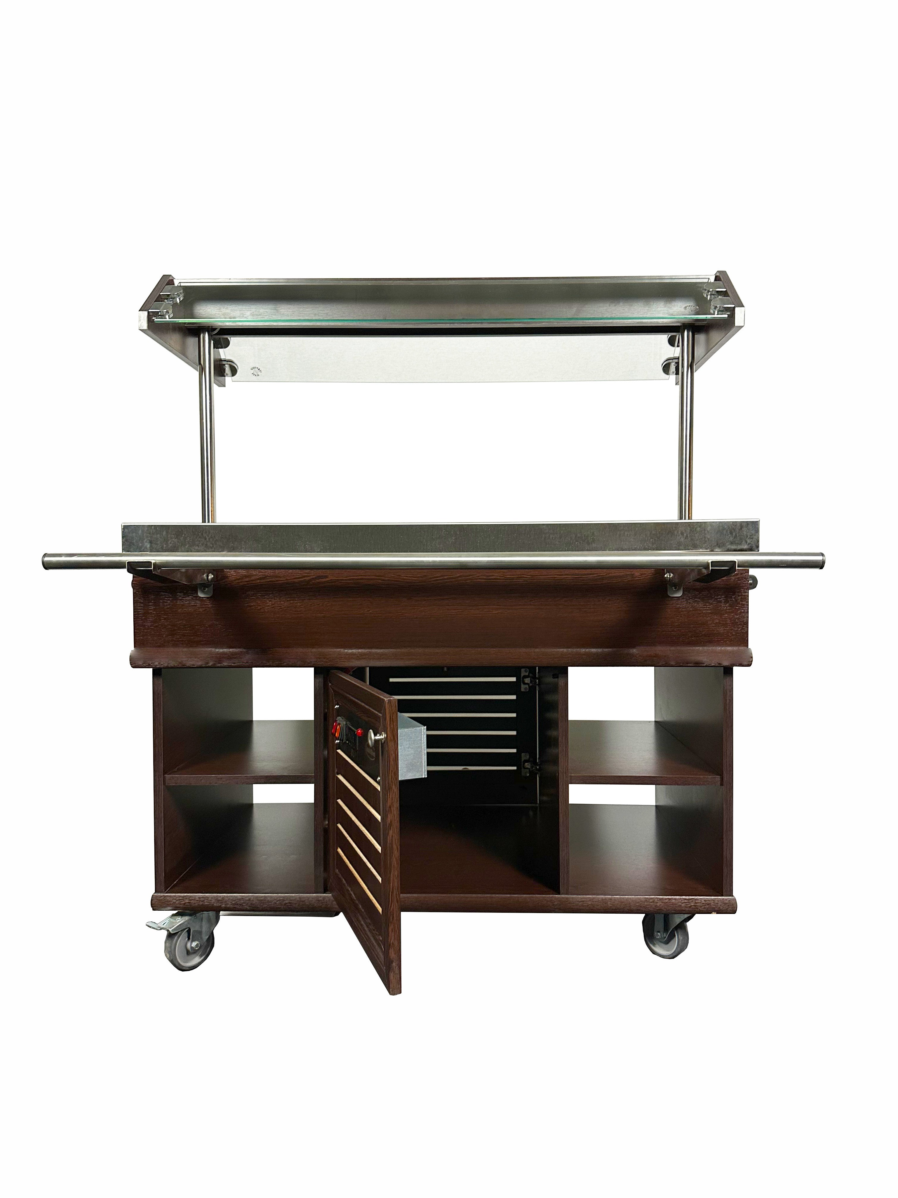 Buffet réfrigérée dim 1900x700x1400 gn 5/1 0.4 kW Combisteel - vue 6 - Buffet Réfrigéré Professionnel pro CHR - Cuistéo