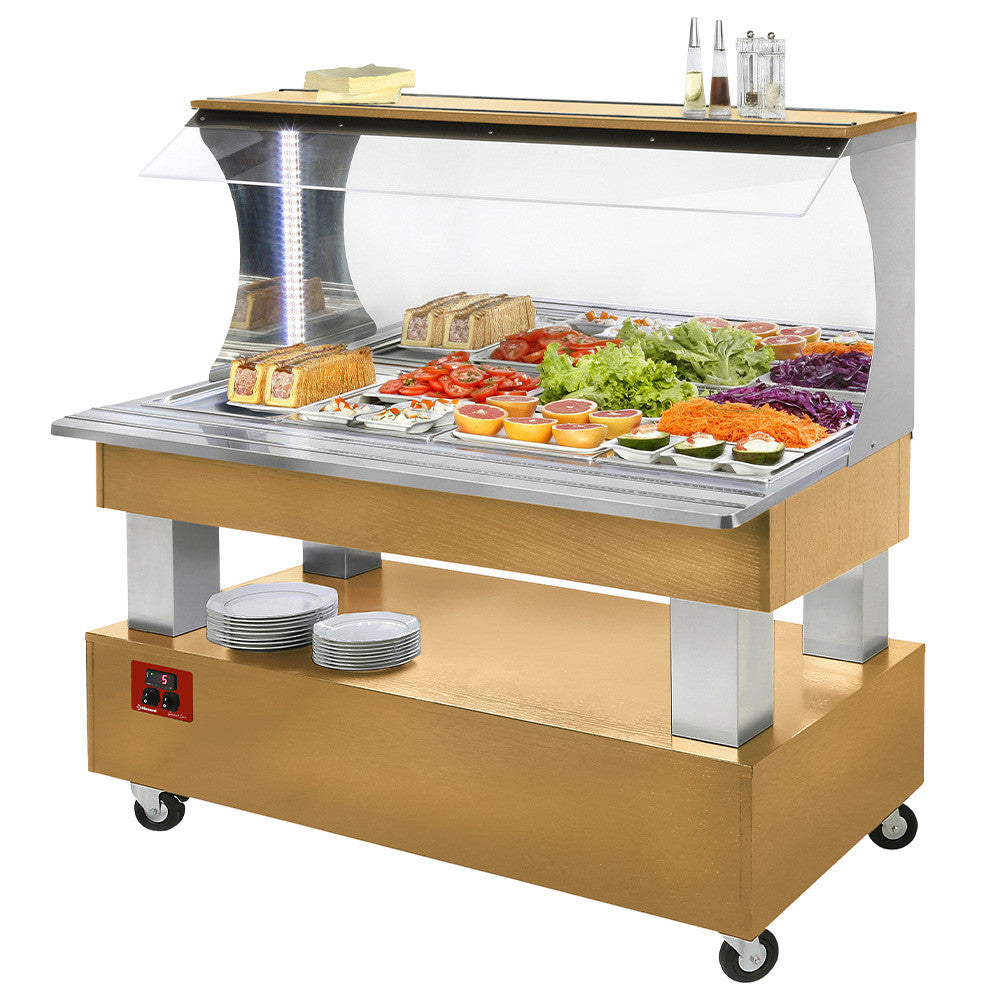 Buffet - salad bar Armoire réfrigérée libre service 4x GN1/1-150 - Diamond