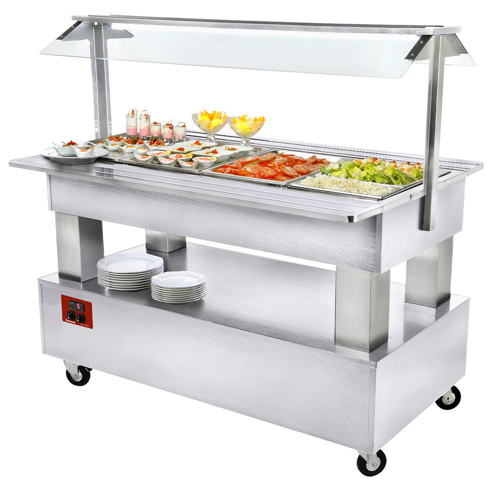 Buffet - salad bar réfrigéré / 4x GN 1/1-150 - Diamond