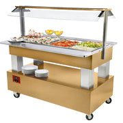 Buffet - salade bar réfrigéré - 4x GN1/1-150 - Diamond