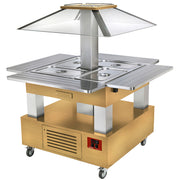 Ilot buffet - réfrigéré - 4x GN 1/1-150 - Diamond