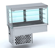 Drop-in vitrine cubique réfrigérée 1765x720x1430 mm 1.26 kW Combisteel - Vitrine Réfrigérée Drop-In professionnel CHR - matériel cuisine pro - Cuistéo