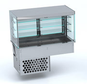 Drop-in vitrine cubique réfrigérée - roll-up 3/1 1115x720x1430 mm 0.99 kW Combisteel - Vitrine Réfrigérée Drop-In professionnel CHR - matériel cuisine pro - Cuistéo