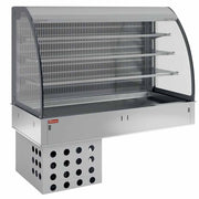 Mural cuve et vitrine réfrigérée ventilée - 5xGN - Diamond
