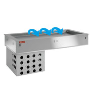 Elément top réfrigéré - ventilé - 2x GN 1/1 - Diamond