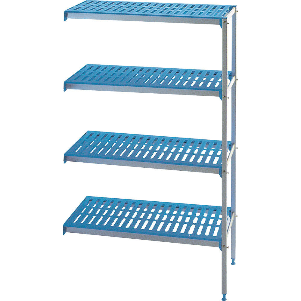 Rayonnage angulaire en aluminium GN 4 niveaux - Diamond