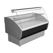 Vitrine réfrigérée positive - Noir - 1180x830x1135mm - 0/+7°C - 0.1m³ - Mec