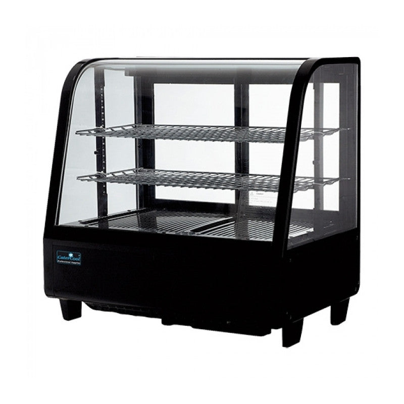 Vitrine réfrigérées Noire 100 Litres - Catercool