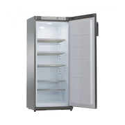 Réfrigérateur Inox 254L avec 6 Casiers Ajustables Dégivrage Automatique et Faible Consommation - Exquisit