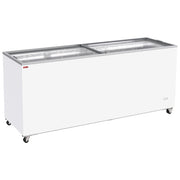 Conservateur bahut, 672 litres, couvercles coulissants sur roulettes - Diamond