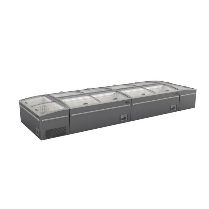 Congélateur coffre supermarché 1450 dégivrage automatique - Combisteel