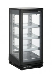 Vitrine réfrigérée 93 Litres noire - Saro