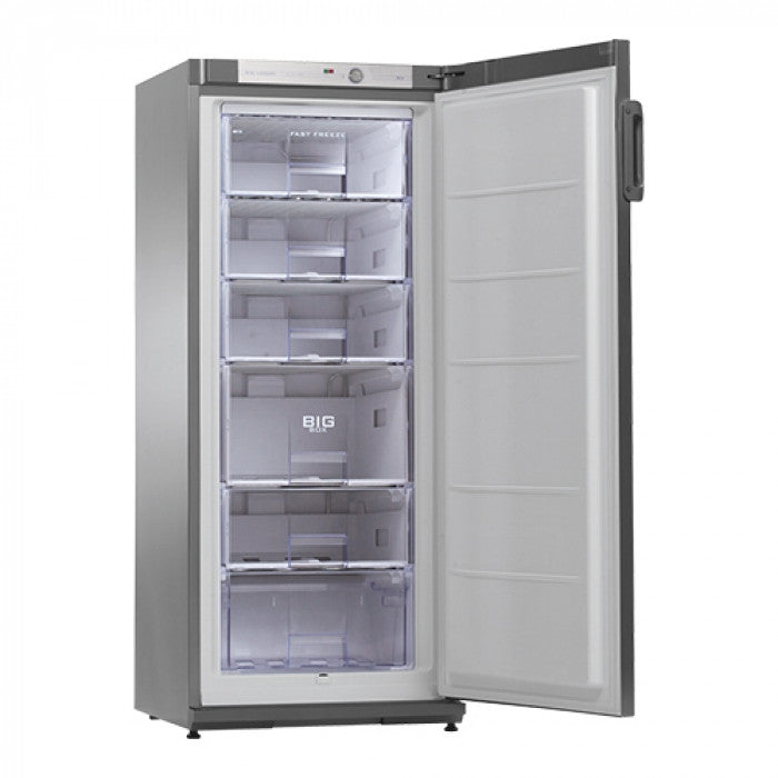 Congélateur Commercial 202L Inox 6 Tiroirs 12kg/24h -18°C - Exquisit