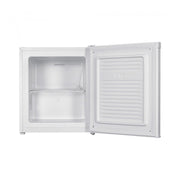Mini Congélateur 33L avec 3 Réglages de Température - Design Élégant en Acier Laqué Blanc - Exquisit