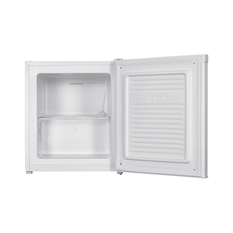 Mini Congélateur 33L avec 3 Réglages de Température - Design Élégant en Acier Laqué Blanc - Exquisit