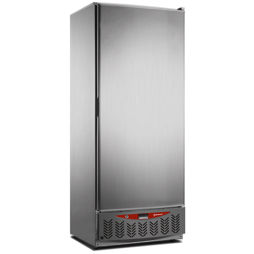 Congélateur statique 525L GN2/1 inox -22°C évaporateurs 6 grilles réversible régulation électronique - Diamond