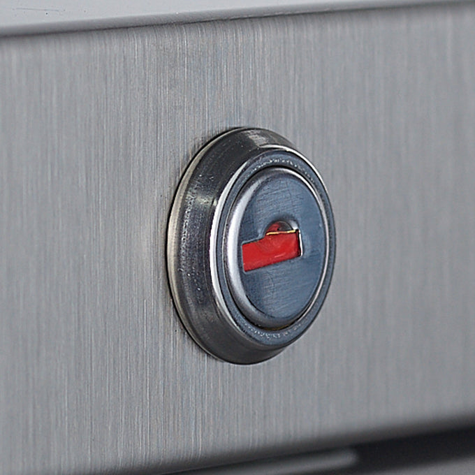 Congélateur statique 525L GN2/1 inox -22°C évaporateurs 6 grilles réversible régulation électronique - Diamond