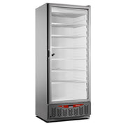 Congélateur vitré statique 525L - GN2/1 & 600x400 - inox AISI 441 - Température -22°C à -18°C - Diamond
