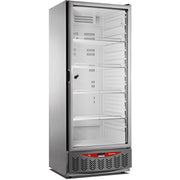 Frigo ventilé 525L vitré GN2/1+600x400 inox AISI 441 éclairage LED classe B - Diamond