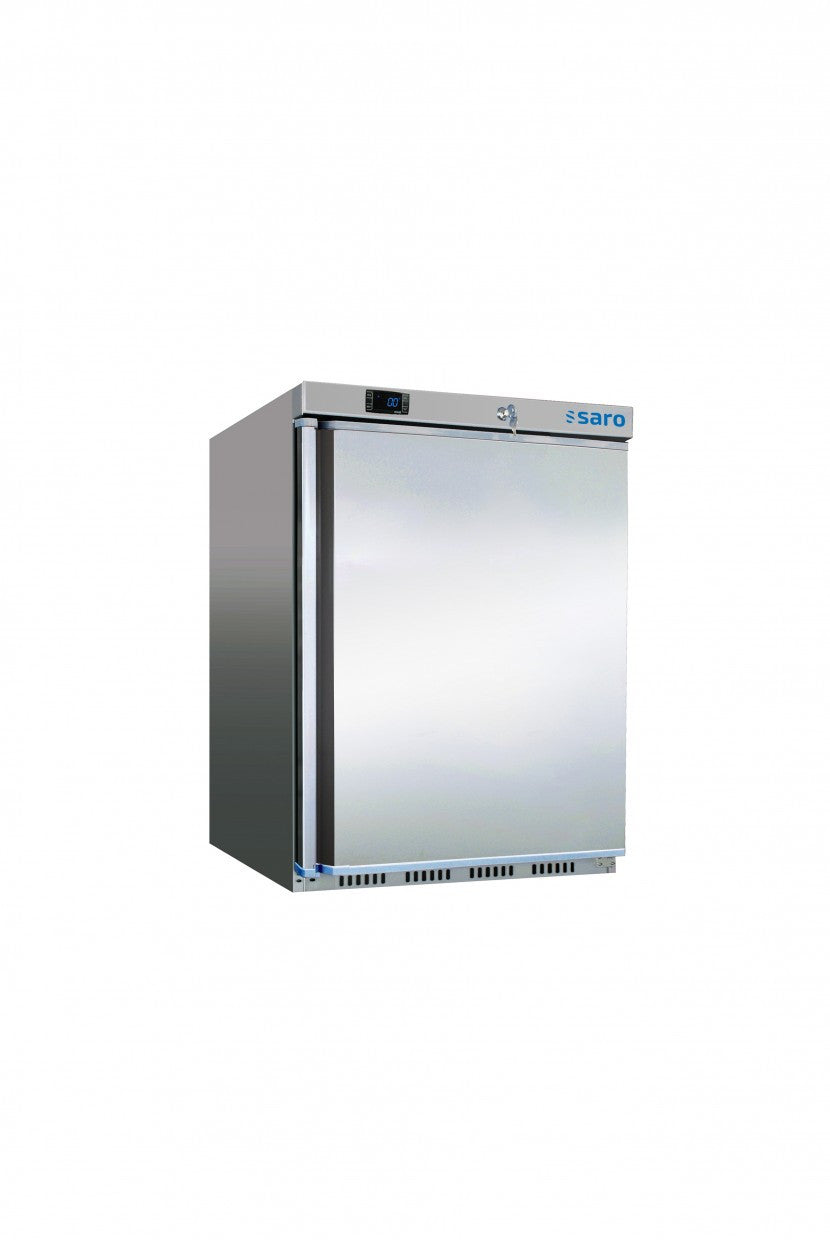 Réfrigérateur professionnel 129 litres avec refroidissement statique porte verrouillable - Saro