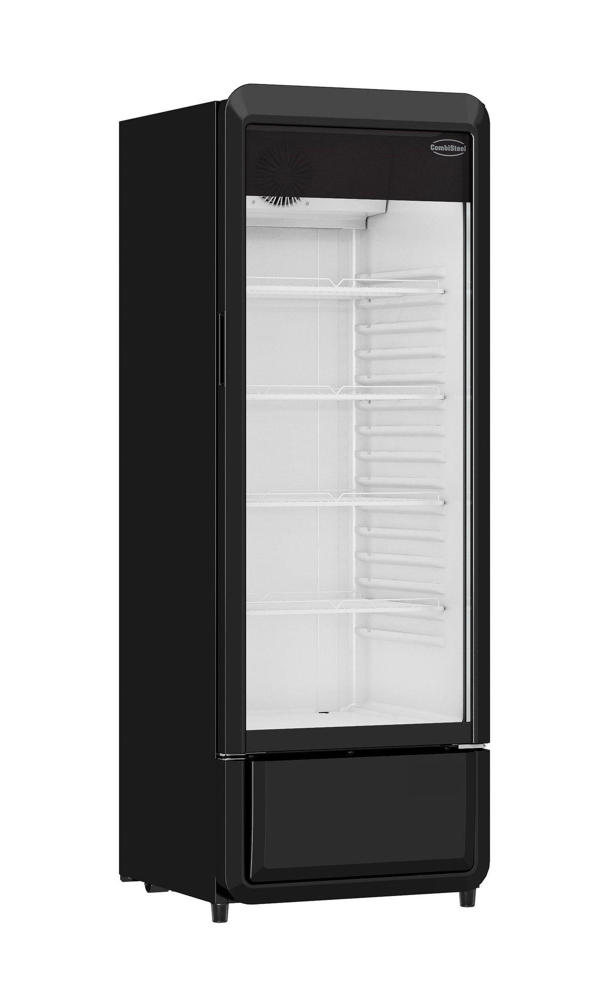 Réfrigérateur vitré 218L avec éclairage LED et affichage numérique - Combisteel