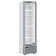 Vitrine ventilée négative 221L - 7 niveaux fixes - Design blanc élégant - Classe C - Thermostat électronique - Diamond