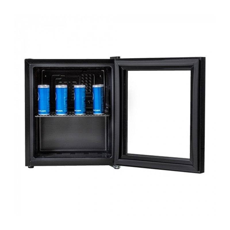 Mini Réfrigérateur 46 Litres avec Porte en Verre Double Paroi Dégivrage Automatique 40 dB - Husky
