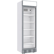 Vitrine ventilée positive 382 litres BLANCHE - Diverso