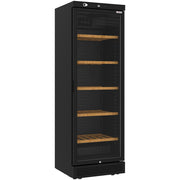 Vitrine cave à vins ventilée 382 litres - 5 niveaux - NOIRE - Diverso