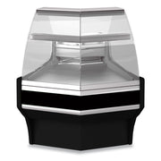 Angle ouvert 45° neutre vitre basse ? noir - Diamond