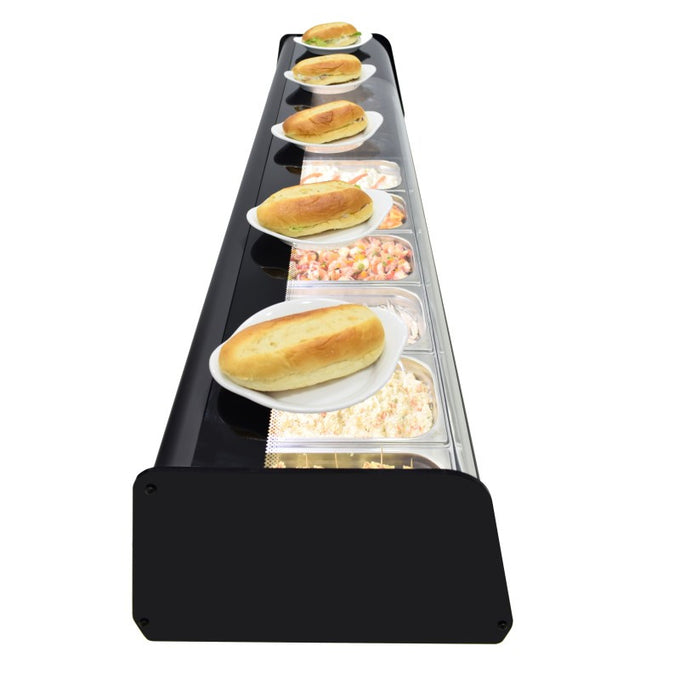 Vitrine réfrigérée - 4 plateaux GN1/3 - Pour tapas - Arilex