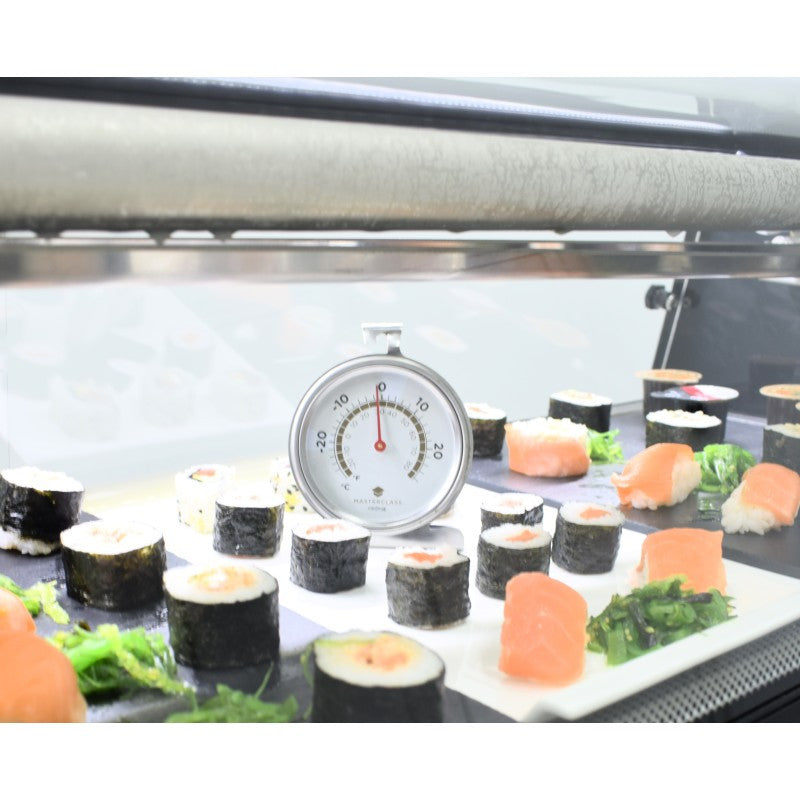 Vitrine réfrigérée - 8 bacs GN1/3 - Pour sushi - Arilex