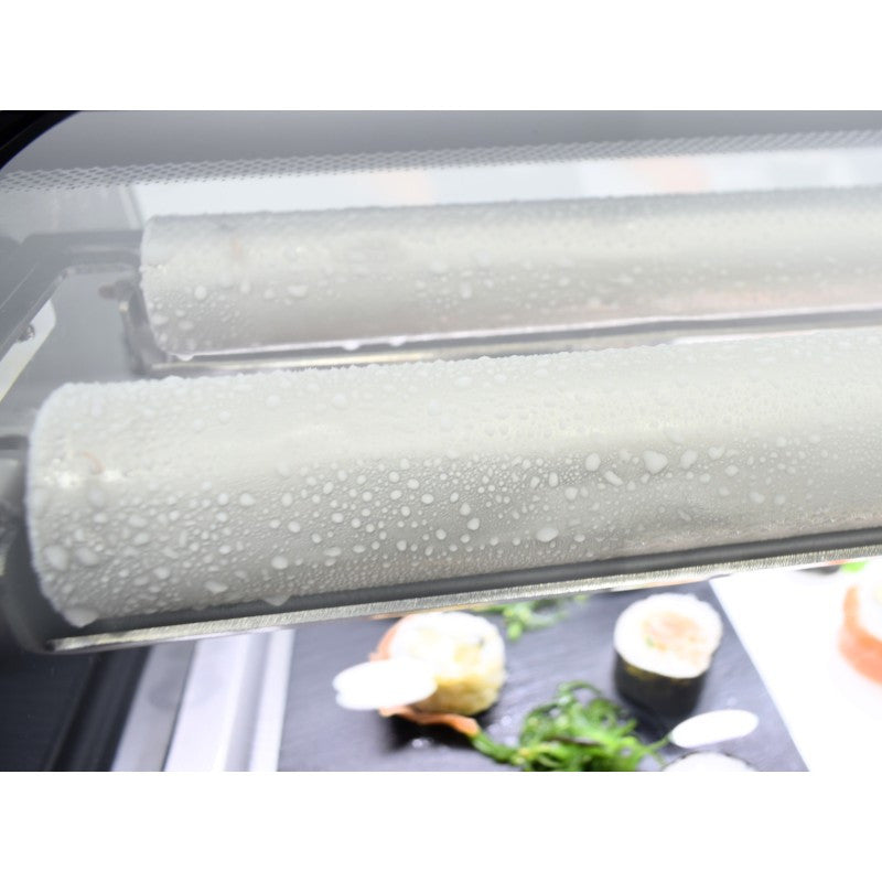 Vitrine réfrigérée - 8 bacs GN1/3 - Pour sushi - Arilex