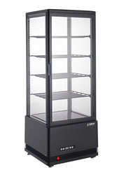 Vitrine réfrigérée noire 98 litres - Saro
