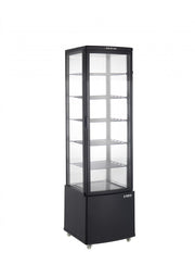 Vitrine réfrigérée noire 280 litres - Saro