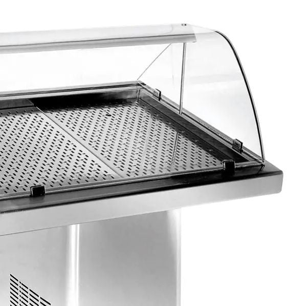 Vitrine réfrigérée pour Poissons 1.4 Combisteel - Vitrine Réfrigérée professionnel CHR - matériel cuisine pro - Cuistéo