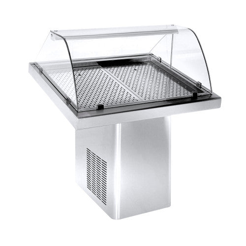 Vitrine réfrigérée pour Poissons 1.4 Combisteel - vue 2 - Vitrine Réfrigérée pro CHR - Cuistéo
