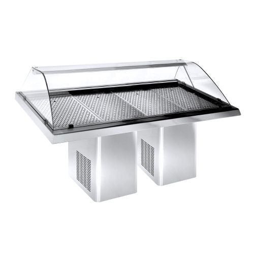 Vitrine réfrigérée pour Poissons 2.3 Combisteel - vue 2 - Vitrine Réfrigérée pro CHR - Cuistéo