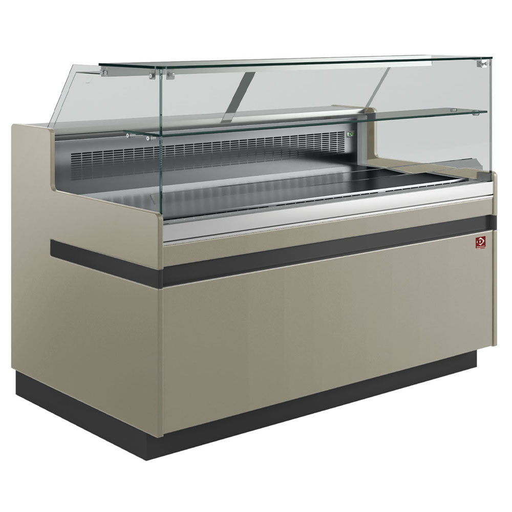 Comptoir vitrine réfrigéré en GN - Diamond