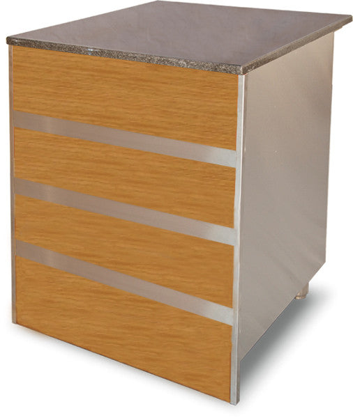 Élément caisse 800x800x850 mm Combisteel - Meubles Caisse professionnel CHR - matériel cuisine pro - Cuistéo