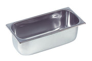 Bac pour crème glacée inox 5 litres 165x360x120 mm Combisteel - bacs et couvercles à glace professionnel CHR - matériel cuisine pro - Cuistéo