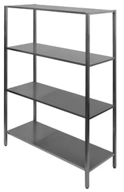 Étagère démontable 4 niveaux 1500x400x1800 inox 35 L Combisteel - Rayonnage de Chambre Froide professionnel CHR - matériel cuisine pro - Cuistéo