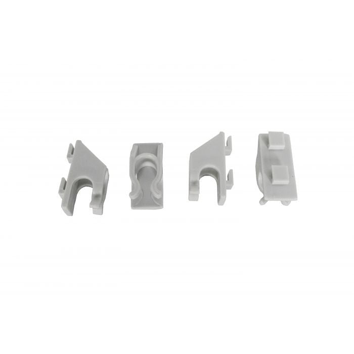 Set 4 clips blanc Combisteel - vue 2 - Accessoire réfrigération pro CHR - Cuistéo