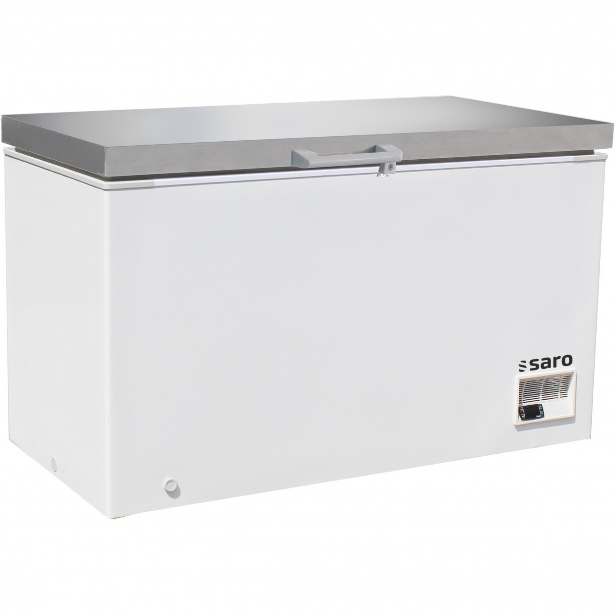 Congélateur bahut avec couvercle Inox 378 Litres - Saro