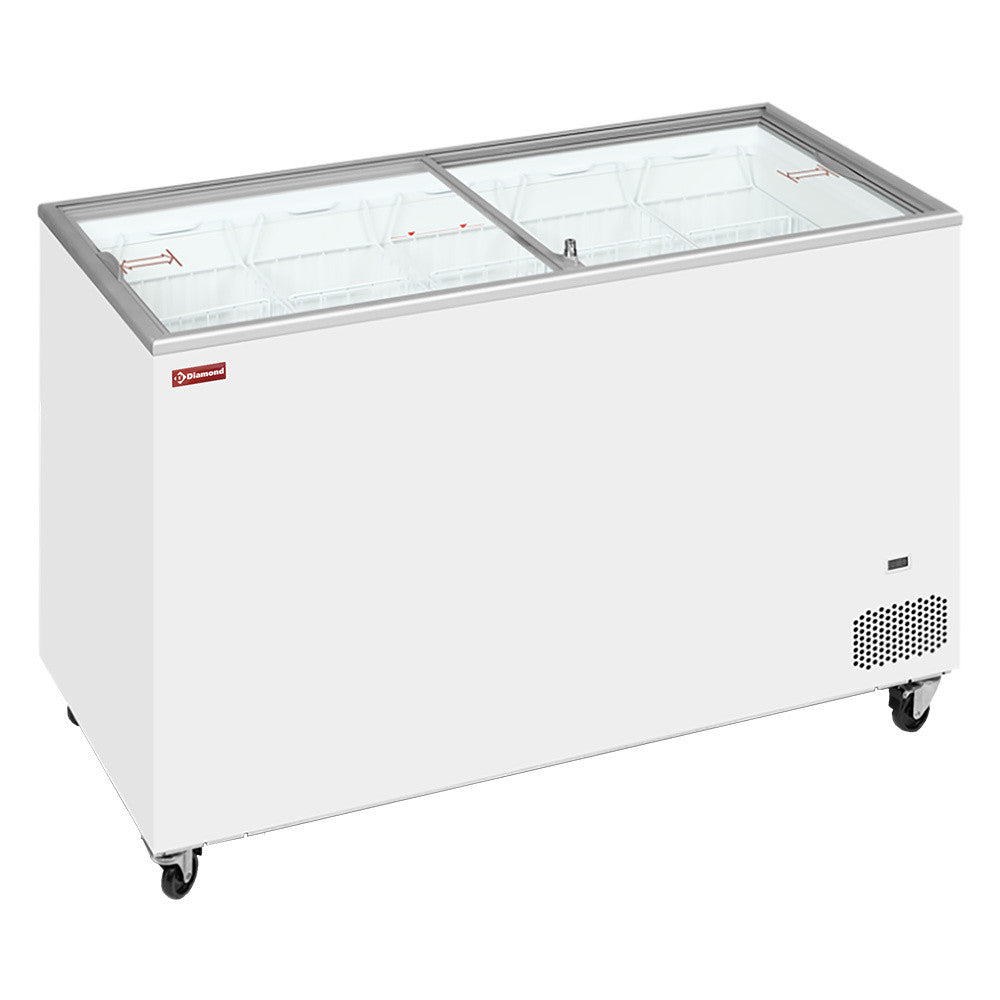 Conservateur bahut 400 lt à couvercles couliss - Diamond