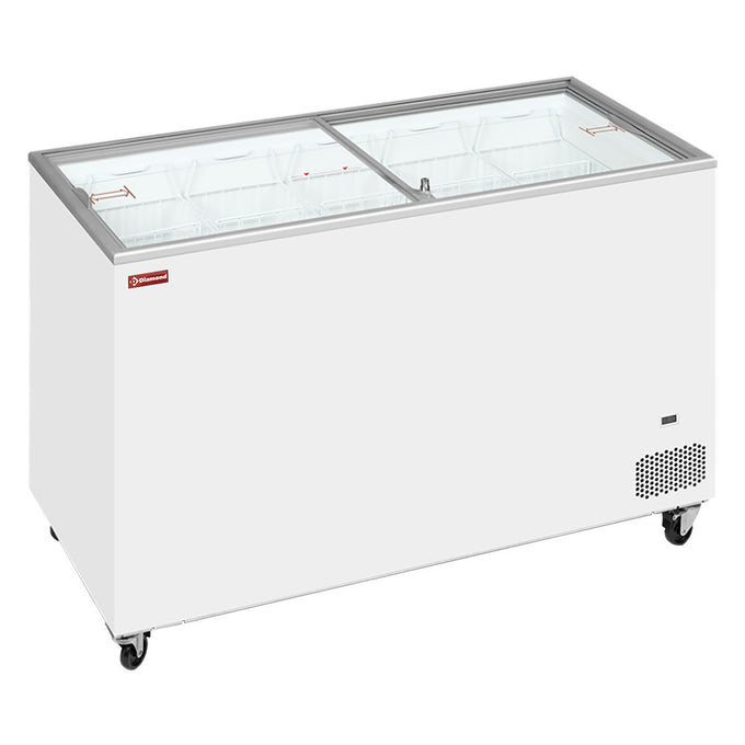 Conservateur bahut 400 lt à couvercles couliss - Diamond