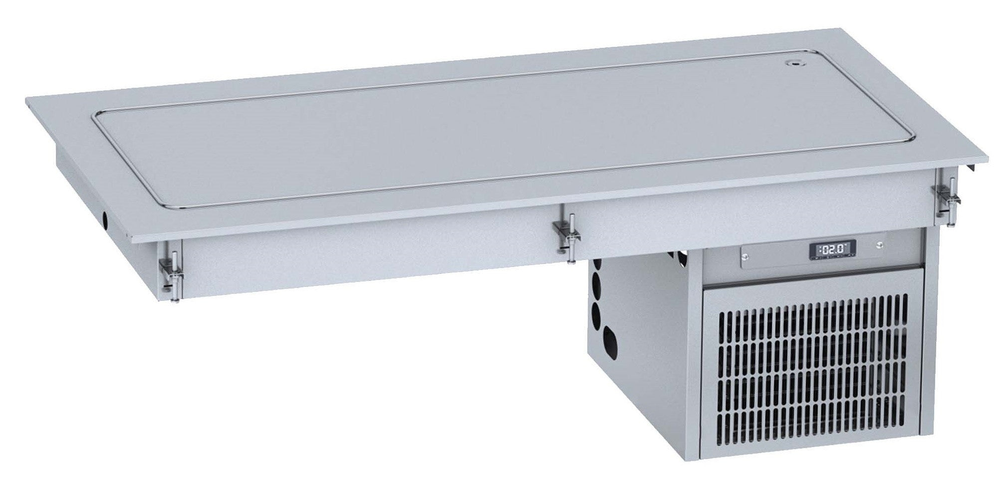 Drop-in plan réfrigérée 4/1 inox 1440x720x476 mm 0.325 kW Combisteel - Cuve Réfrigérée Drop-In professionnel CHR - matériel cuisine pro - Cuistéo