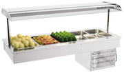 Drop-in cuve réfrigérée 5/1 1800x700x1050 mm 0.18 kW Combisteel - Cuve Réfrigérée Drop-In professionnel CHR - matériel cuisine pro - Cuistéo