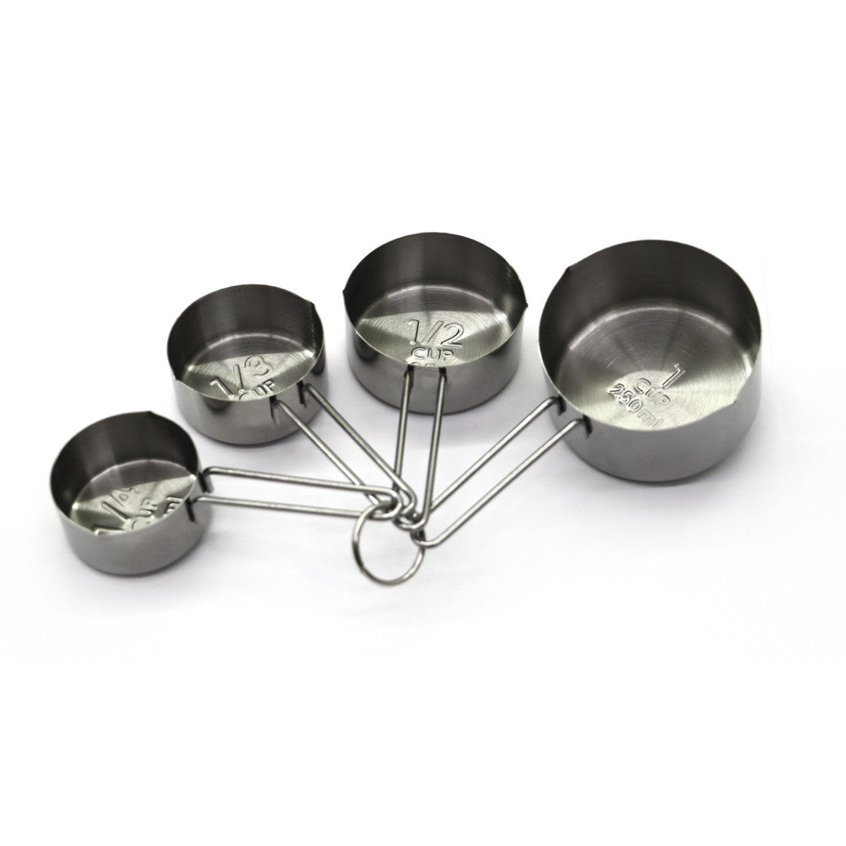 Ensemble de tasses à mesurer - incluant 60, 80, 125 et 250 ml Maxima - vue 3 - Petit accessoire pro CHR - Cuistéo